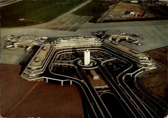 Ak Köln am Rhein, Flughafen, Luftbild