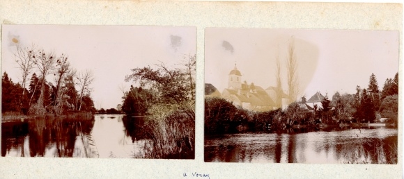 Photo Voray Haute Saône, church, lake