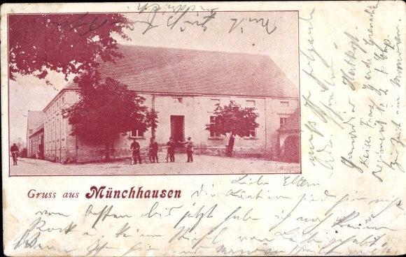 PC Munchausen Sonnewalde in Lower Lusatia, street section