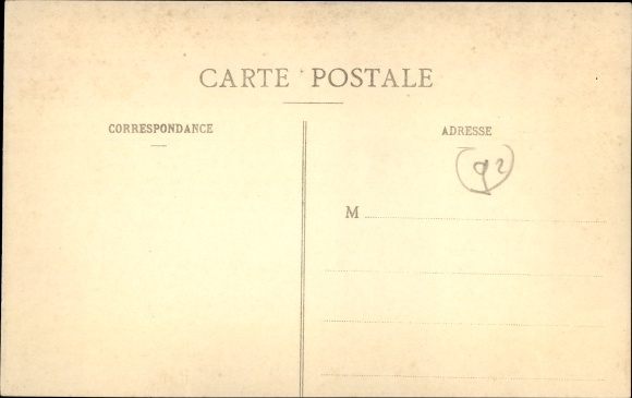 Postcard Rueil Hauts-de-Seine, Hurtu Establishments, Entry of Workers