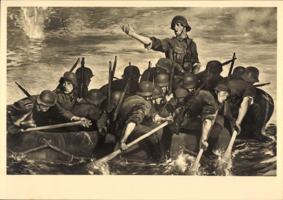 Artist Postcard Padua, Paul Mathias, May 10, 1940, HDK 119