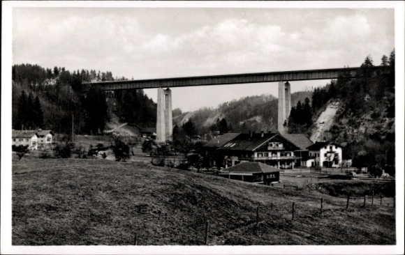 Ak Weyarn Oberbayern, Mangfallbrücke