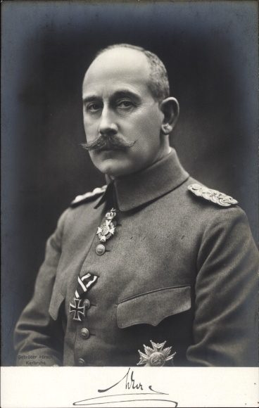 PC Max von Baden, portrait, medal