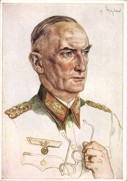 Künstler Ak Willrich, Wolfgang, Männer der Westfront, Generaloberst von Witzleben, VDA