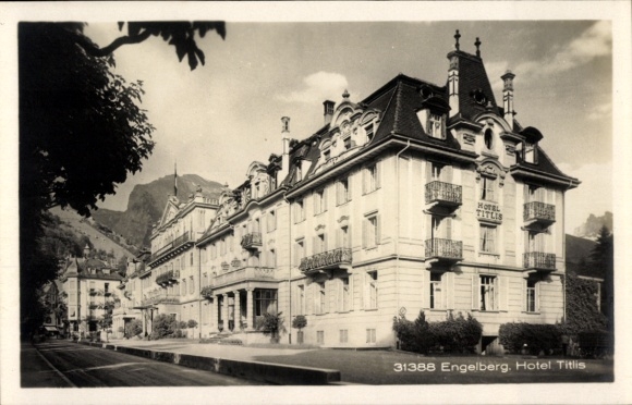 KP Engelberg Canton Obwalden Szwajcaria, Hotel Titlis