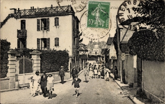 Ak Lion sur Mer Calvados, Rue d'Ouistreham