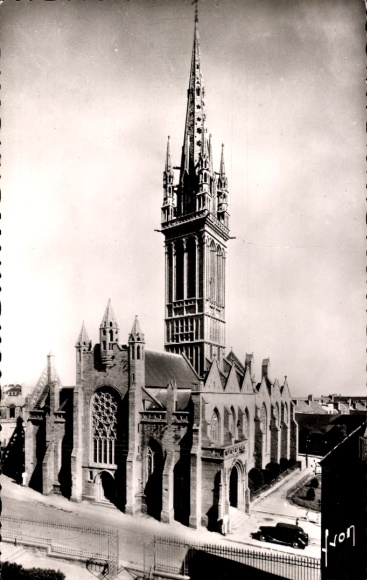 Postcard Saint Pol de Leon Finistère, Chapelle du Kreisker