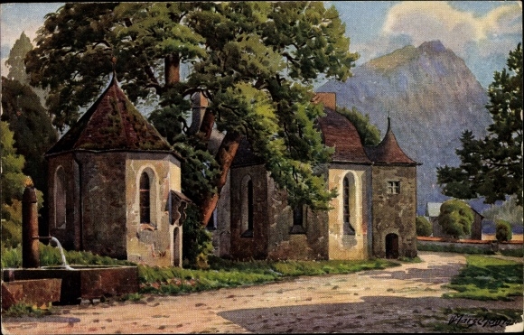 Artist PC Marschall, V., Oberstdorf im Oberallgäu, St. Loretto Chapel