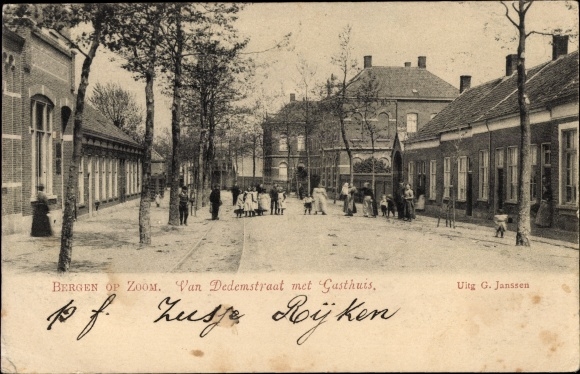 KP Bergen op Zoom North Brabant Holandia, Van Dedemstraat z Gasthuis