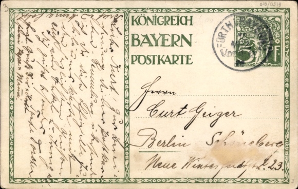 Postal stationery artist Postcard Diez, M., Prince Regent Luitpold of Bavaria, 1821 to 1911, carriage