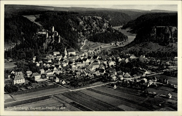 Ak Kipfenberg in Oberbayern, Fliegeraufnahme