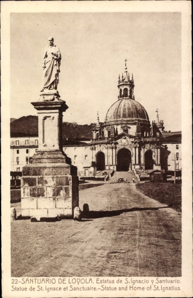 KP Loyola País Vasco España, Estatua de S. Ignacio y Santuario