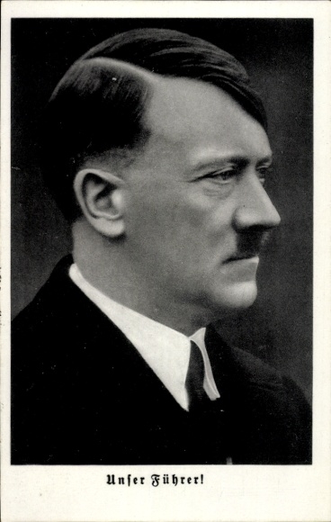 Kanclerz Rzeszy KP Adolf Hitler, portret, garnitur