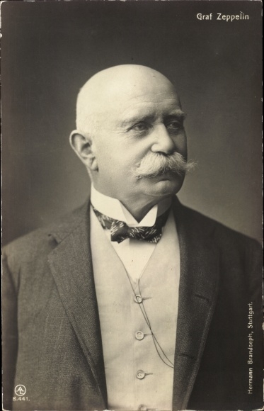 PC Ferdinand Graf von Zeppelin, portrait