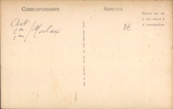 Postcard Morlaix Finistère, historical buildings, Place des Halles, city view, Finistère