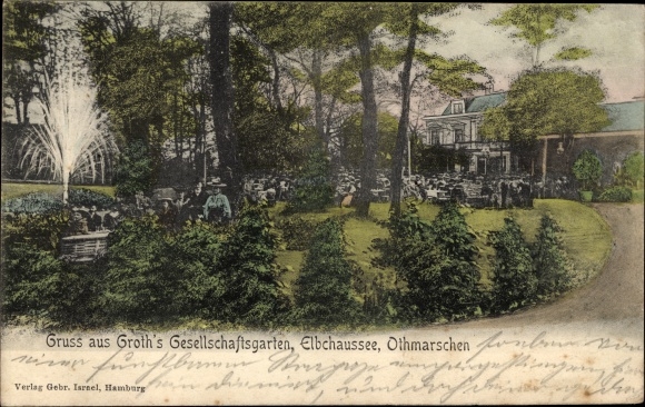 PC Hamburg Altona Othmarschen, Groth&#39;s Gesellschaftsgarten, Elbchaussee
