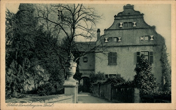 Postcard Ratingen North Rhine Westphalia, Landsberg Castle near Kettwig