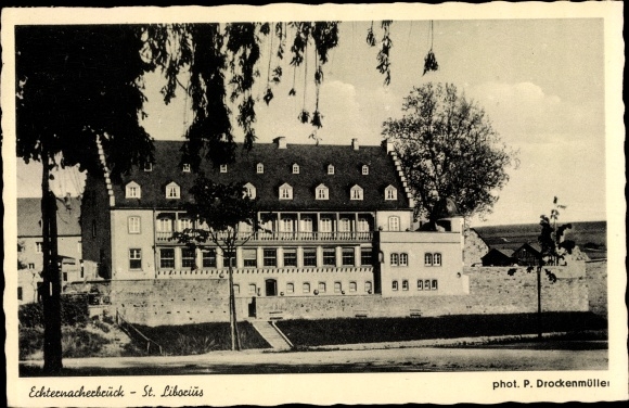 Postcard Echternacherbrück in the Eifel, Hotel St. Liborius
