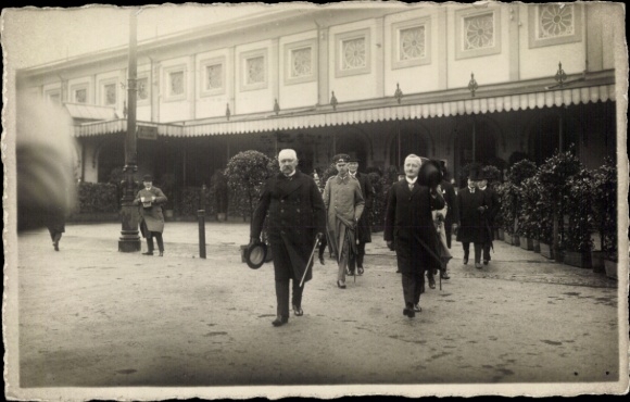 Photo Postcard Braunschweig, Hindenburg, Mayor Paul Otto Theodor Trautmann, 1929