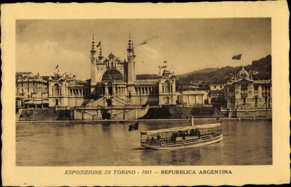 PC Torino Turin, World Exhibition 1911, Pavilion of the Republic of Argentina