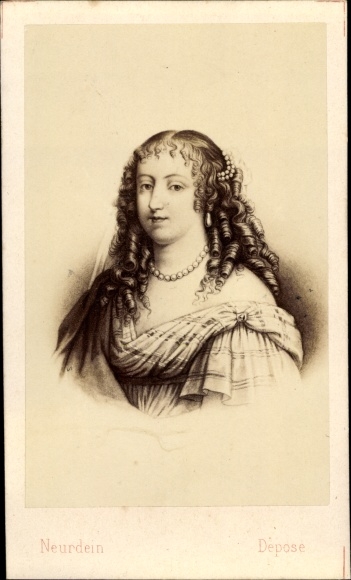 Visiting Card Marie de Rabutin-Chantal, Marquise de Sévigné