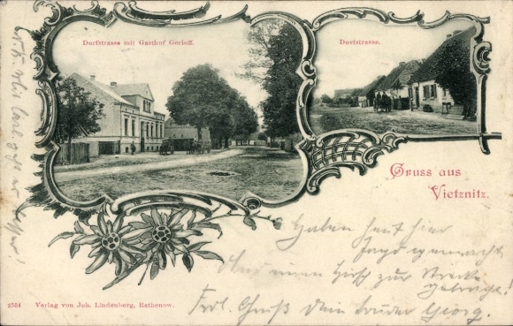 PC Vietznitz Wiesenaue Havelland, Dorfstrasse, Gasthof Gerloff