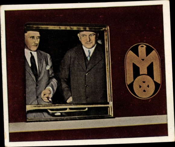 Collector's picture The post-war period No. 191 June 1932 Start of office v. Papen, v. Neurath, departure to Lausanne