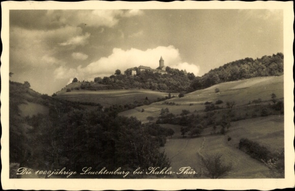 Ak Seitenroda in Thüringen, Leuchtenburg