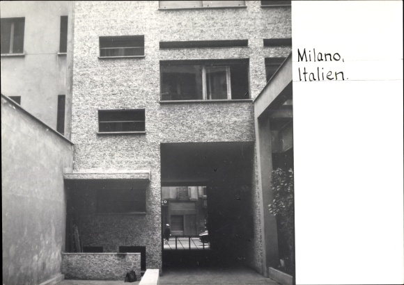 foto Milano Milaan Lombardia, gebouw, binnenplaatspassage