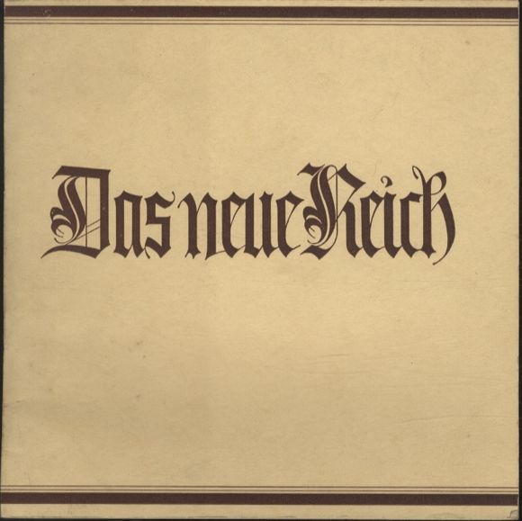 The new Reich of Germany cards Collecting picture album Newspaper companies, Nationalblatt, National-Zeitun