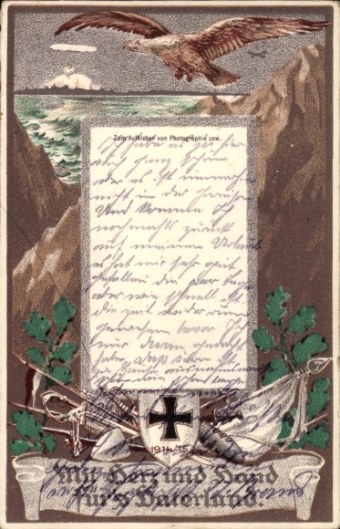 With Heart and Hand for the Fatherland, Red Cross