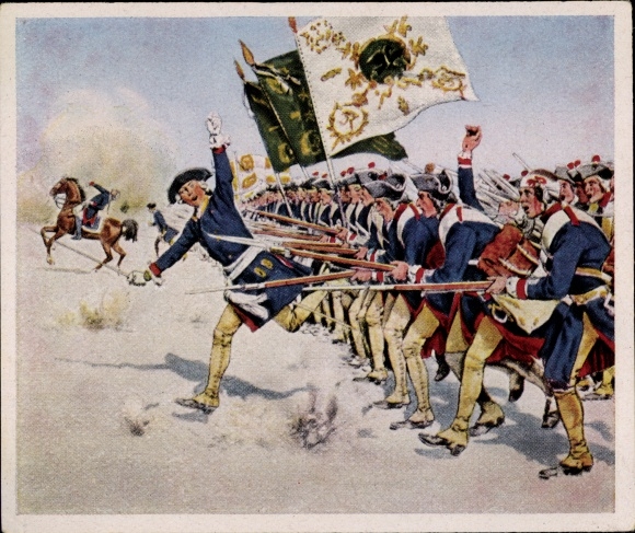 Collective picture pictures of German history, Röchling, Battle of Mollwitz 1741