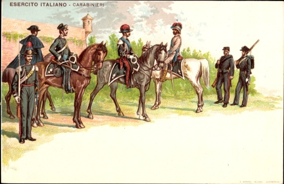 Litho Italia, Esercito Italiano, Carabinieri