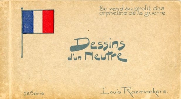 21 old artists PC Dessins d'un Meutre, Louis Raemaekers, in the appropriate booklet, various views