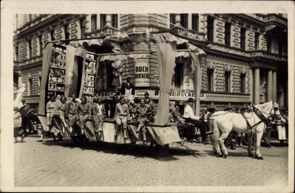Ak Wien, Gewerbefestzug 1929
