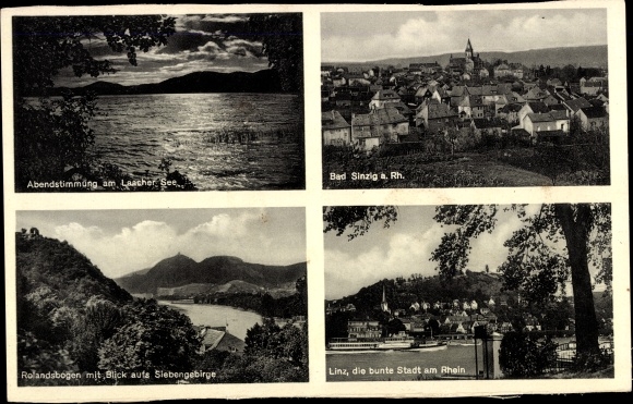 PC Linz am Rhein, evening atmosphere at Lake Laacher, Bad Sinzig, Rolandsbogen, Siebengebirge