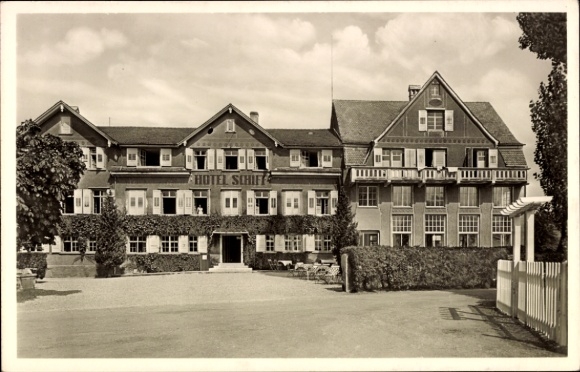 Postcard Kressbronn am Bodensee, Hotel Schiff