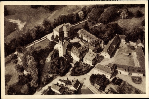 PC Weimar in Thüringen, Ettersburg Castle, aerial photo, WHW Das schön Germany Bild 153