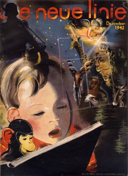 bauhaus die neue linie. Dezember 1942 Umschlag Hellmuth Hollnagel