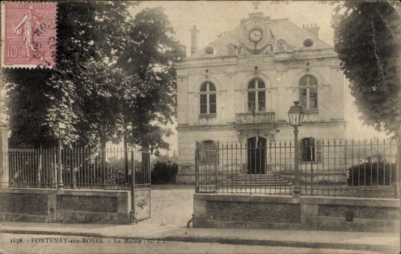 Postcard Fontenay aux Roses Hauts de Seine, Town Hall