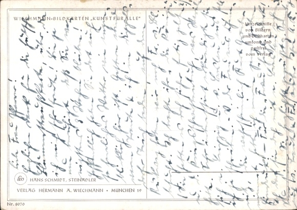 Artist Postcard Schmidt, Hans, Golden eagle flying in the mountains