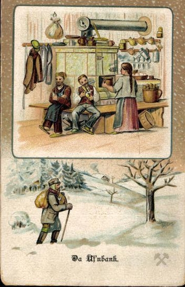 30 individual song cards, Anton Günther