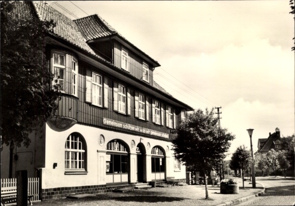 Ak Benneckenstein Oberharz, Stadhuis