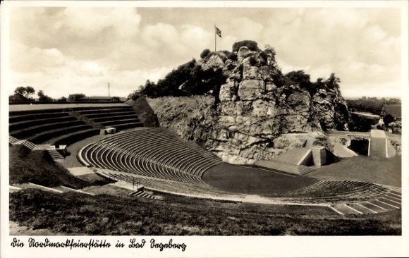 Postcard Bad Segeberg in Schleswig Holstein, Nordmark celebration site