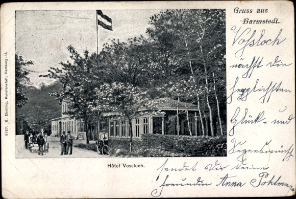 Ansichtkaart Barmstedt in Holstein, Hotel Vossloch