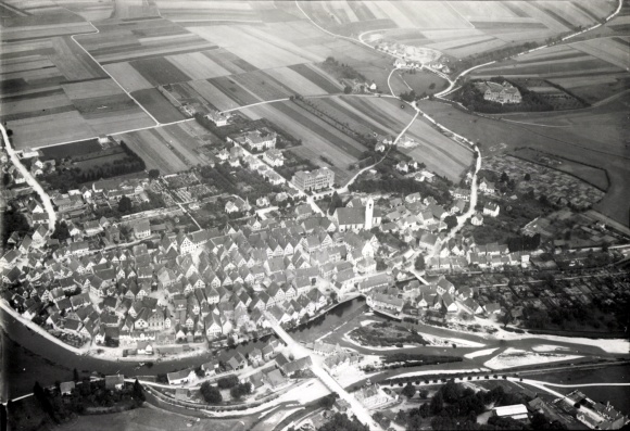 Photo Riedlingen an der Donau Württemberg, aerial photograph