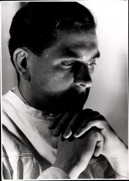 Postcard actor Eugen Schürer, portrait