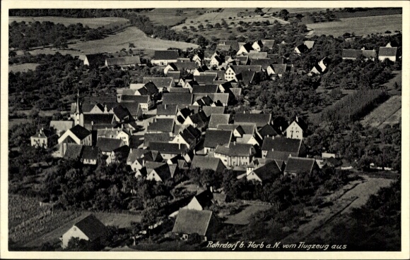 Ansichtkaart Rohrdorf Eutingen im Gäu Württemberg, luchtfoto