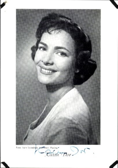 Ak Schauspielerin Karin Dor, Portrait, Autogramm