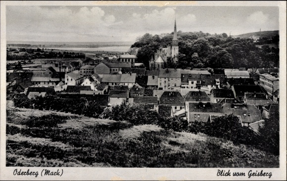 PC Oderberg in the Mark, general view from the Geisberg
